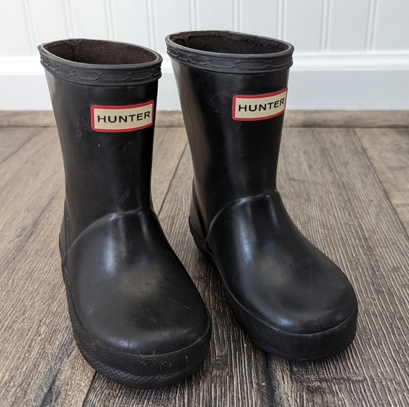 Hunter Other - Hunter Toddler 6 Boy Girl Black Rain Boots